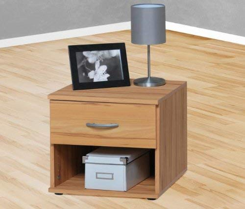 Möbeldesign Team 2000 Container Beistelltisch Nachtschrank kernbuche -7