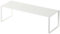 Yamazaki 2572 FRAME Schuhablage, weiß, Stahl, Minimalistisches Design, 34～60 x 12 x 10 cm (LxBxH)