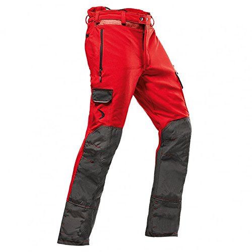 Pfanner Arborist Chainsaw Trousers C Red