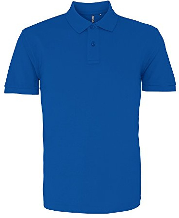 Asquith & Fox Men's Asquith and Fox Men's Polo Short Sleeve Polo Shirt, Blue (Bright Royal 000), Small (Manufacturer Size:Small)