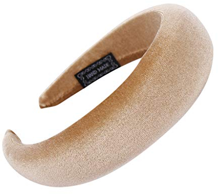 YWLINK Mode Samt Sport Haarband Volltonfarbe Damen Haar Kopfband Einfache SüßE MäDchen Stirnband(A Khaki,)