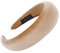 YWLINK Mode Samt Sport Haarband Volltonfarbe Damen Haar Kopfband Einfache SüßE MäDchen Stirnband(A Khaki,)