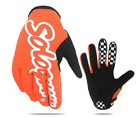 SOLO QUEEN Handschuhe für SIM Racing | Karting | ATV | alle Lenkrad Games | Kunstleder