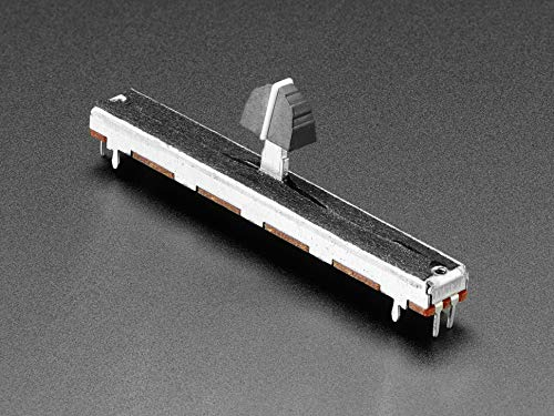 Adafruit 4219 Schiebe-Potentiometer mit Knauf, 75 mm lang, 10 KΩ