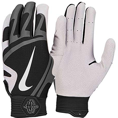 Nike Huarache Pro Echtleder Batting Gloves, Baseball Handschuhe - schwarz Gr. 2XL
