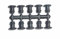 20 x 4mm Line End Repair Goof Plug Micro Irrigation Fitting Pipe Barbed Garden Watering Connector Valve