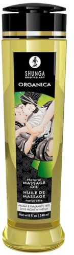 Shunga Erotic Arts Organica Massage-Öl, White, 240 ml