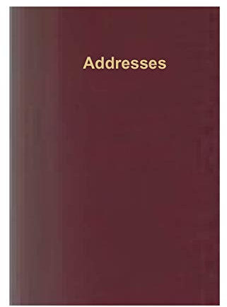 Charfleet AB86K Dataday A5 Eleganza Adressbuch, Schwarz