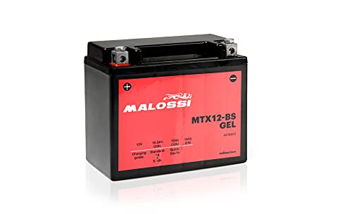 BATTERIA GEL ATTIVATA MALOSSI 12V 10AH MTX12-BS XCITING 250 300 500 PEOPLE S 250 300 YUP 250