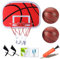 Mini-Basketballkorb, Indoor-Basketballkorb zur Wandmontage für Kinder, Ballspiel, Sport-Set, komplettes Basketball-Zubehör für Jungen-Mädchen-Schlafzimmer