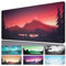 PhaseByte Mystic Peak Extended Mouse Pad - Non-Slip Mouse Mat with Stitched Edges, Smooth Micro-Fiber Desk Mat, Hand Washable, 35.4x15.7, 900x400x4mm