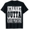 Straight Outta Cheer Übungs-T-Shirt Cooles Cheerleading T-Shirt