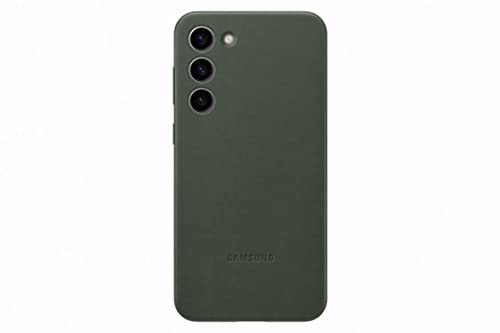 Samsung Leather Cover Custodia in pelle per Galaxy S23+, Verde