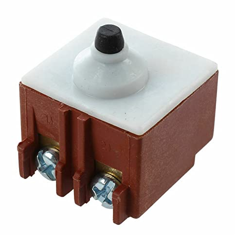 AC 250 V 6 A 125 V/12 A DPST Interrupteur sans bouton poussoir pour Bosch GWS6/7-100 Dong Cheng FF03-100A Meuleuse d'angle perceuse à eau manuelle