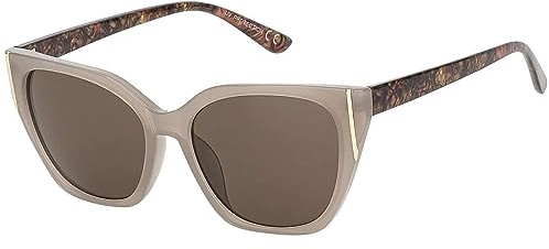 BEZLIT Damen Sonnenbrille in vielen Farben Taupe