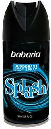 BABARIA MEN DESODORANTE SPRAY SPLASH 200ML