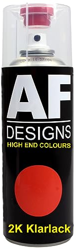 2K Klarlack Spraydose mit Härter Sprühdose HS 400ml hochglänzend benzinfest Autolack