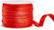 BENECREAT 13.5 Yard/12.5 m Satin-Schrägband, (10 mm) Doppelt Gefaltetes Satin-Schrägband Für Cheongsam-Dekoration, Kleidungsnähte Paspeln, Rot