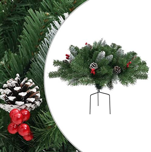 Albero di Natale artificiale con sentiero verde 40 cm PVC