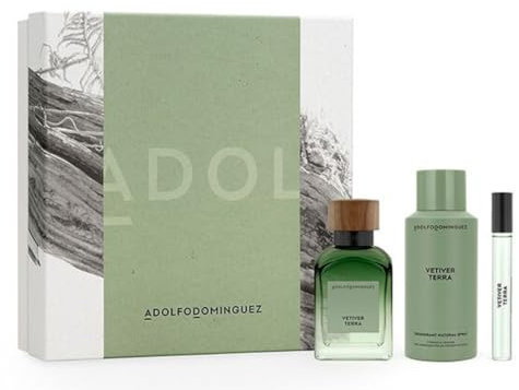 Adolfo Dominguez EST AD Vetiver Terra M EDP120+D+Mini