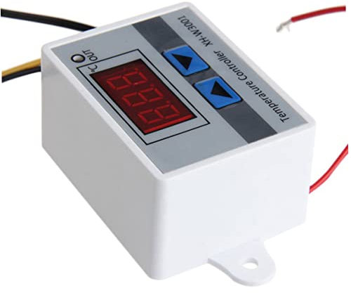 jojofuny Termostato Digitale Programmabile 220V 1500W Per Climatizzazione Intelligente Regolatore Di Temperatura Per Riscaldamento e Raffreddamento Unità Di Condizionamento Centrale