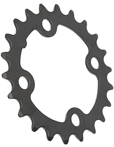 VGEBY Plato de Bicicleta 22T, Reemplazo de Acero Al Carbono, Manivela de 8 9 10 Velocidades, Mayor Agarre, para Bicicletas de Montaña, Regalo para Amigos o Niños