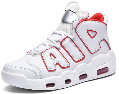 CZHIHANEG Herren-Basketball-Schuhe Atmungsaktive Sneaker Unterstützende Herren-Trainer Straße Laufen