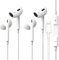 EvoMart 2 Packs Cuffie con filo per iPhone, Auricolari con microfono e controllo del volume, compatibili con iPhone 14/14 Pro/13 Pro/13/12/12Pro/SE/11/11Pro Max/XS Max/X/XR/8/7 Plus