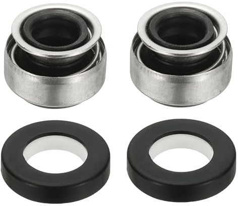 PATIKIL Kit De Joint Pour Pompe à Eau à Gaz Mécanique 2 Pcs 13mm / 0.51 | Joint Mécanique D'Arbre De Remplacement
