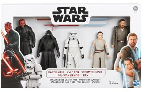 Star Wars Galactic Good vs. Evil 6 Action Figure Set - 5pk( Target Exclusive)
