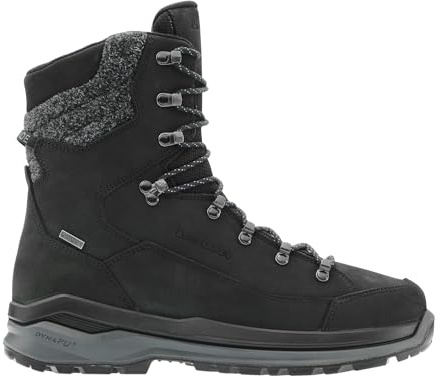 LOWA Renegade Evo Ice 2 GTX High Boots, Black Grey, 10 UK