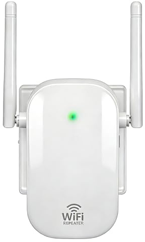 WiFi Extender Signal Booster with Dual Band 5GHz/2.4GHz, WiFi Booster Up to 12880 Sq. ft and 105 Devices, WiFi Booster with Ethernet Port, WiFi Extenders Signal Booster for Home and Outdoors