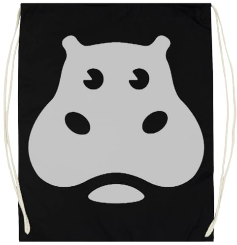 Tors Hammare Bomull Svart Träningsväska Gymsäck Cotton Black Training Bag Gym Sack