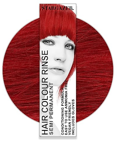 Stargazer Products Fuchsrot Semi-Permanentes Haarfärbemittel, 1er Pack (1 x 70 ml)