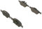 Bosch BP306 Bremsbeläge - Vorderachse - ECE-R90 Zertifizierung - vier Bremsbeläge pro Set