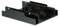 ROLINE Montageadapter, 3,5 Zoll Rahmen für 2X 2.5 HDD, schwarz