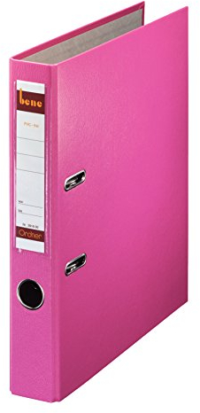 Bene 291600RS No.1 Kunststoff-Ordner A4, rosa