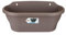 Elho Corsica Wandampel 39 - Übertopf - Taupe - Draußen & Balkon - L 16.5 x W 39 x H 17.1 cm