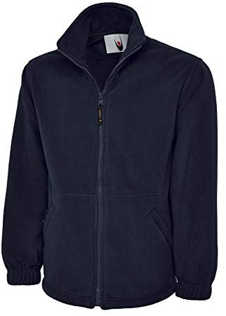 Uneek UC604 - Navy - XS - 300 GSM - Classic Full Zip Micro Fleece Jacket Xtra Small