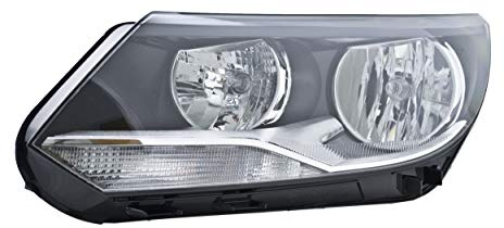 HELLA 010749251 VW Tiguan (5N_) Driver Side Headlight Assembly