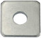 Connex Bauscheiben 17,5 x 50 x 50 x 5 mm, DIN 436, 1000 g, verzinkt, KL4180051