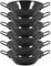 Menax - Paellera Honda Mini - Acero Vitrificado Antiadherente - Diámetro 14 cm - Set de 6