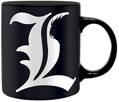 ABYSTYLE - Death Note Taza 320 ml - L & Rules