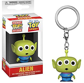 Funko POP! Keychain: Disney Pixar Toy Story - Alien - Mini-figurine en Vinyle à Collectionner Porte-clés Fantaisie - Cadeau de Noël - Idée de Cadeau - Produits Officiels - Movies Fans