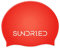 SUNDRIED Gorro de natación de Silicona Pro Series Gorro de natación competición de Entrenamiento Aguas Abiertas, Piscina, triatlón Rojo