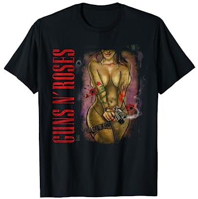 Guns N' Roses Official Gunslinger Distressed T-Shirt
