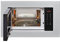 Indesit MWI 120 GX Microondas Integrable con Grill 20L 800W Acero Inoxidable