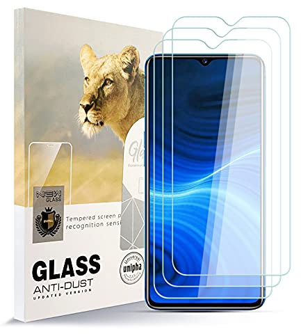 AYSOW Protector de Pantalla de Vidrio Templado para Realme X2 Pro Película de Vidrio Premium 0.3mm 9H Dureza 2.5D, Anti Arañazos, Sin Burbujas 3 Piezas