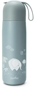 Nuvita 4435 | Thermos Bebe | Thermos Chaud Froid | Boite Repas Isotherme Enfant | Boite Isotherme | Thermos Bebe Biberon | Conservation Puree Bebe | Boteille Thermique | Thermos Alimentaire Enfant