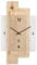 Natuhr Wanduhr Holz Zirbenwald geräuscharm Zirbe Massivholz Mineralglas U.T.S. Uhrwerk (Zirbenholz, Quarz-Uhrwerk)